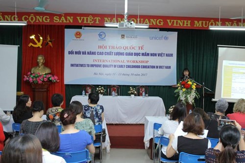Tổ chức Hội thảo “ Đổi mới và nâng cao chất lượng giáo dục mầm non Việt Nam”